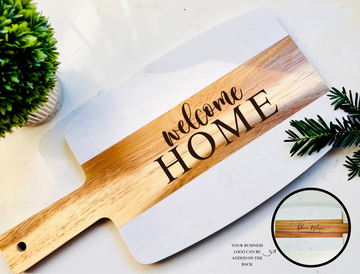 Welcome Home - Business Logo