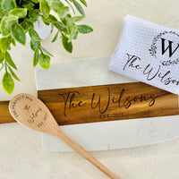 Gift Set - Board, Spoon and Towel