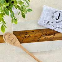 Gift Set - Board, Spoon and Towel